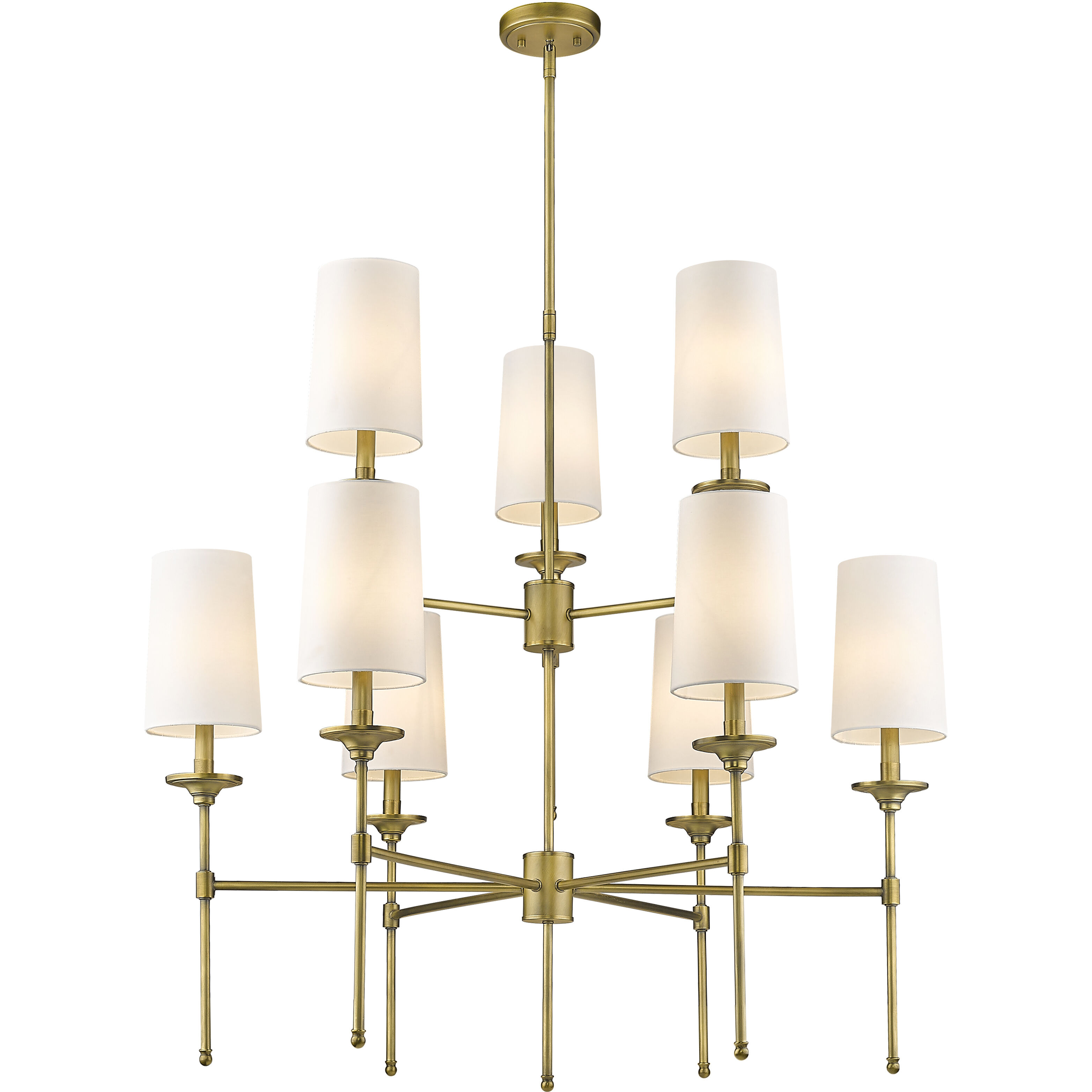 Emily 9 Light 38.00 inch Chandelier