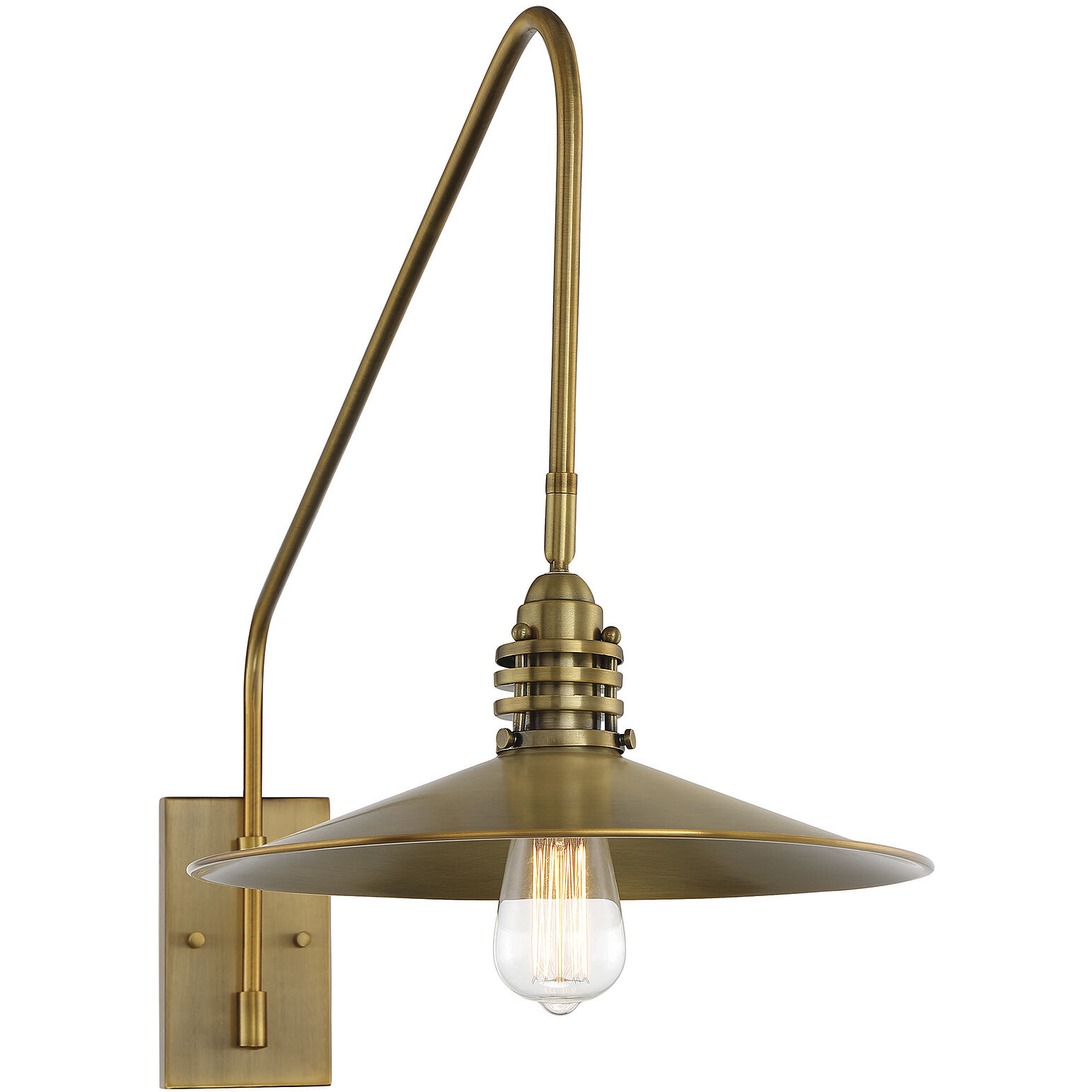 Wheaton 1 Light 14.50 inch Swing Arm Light/Wall Lamp