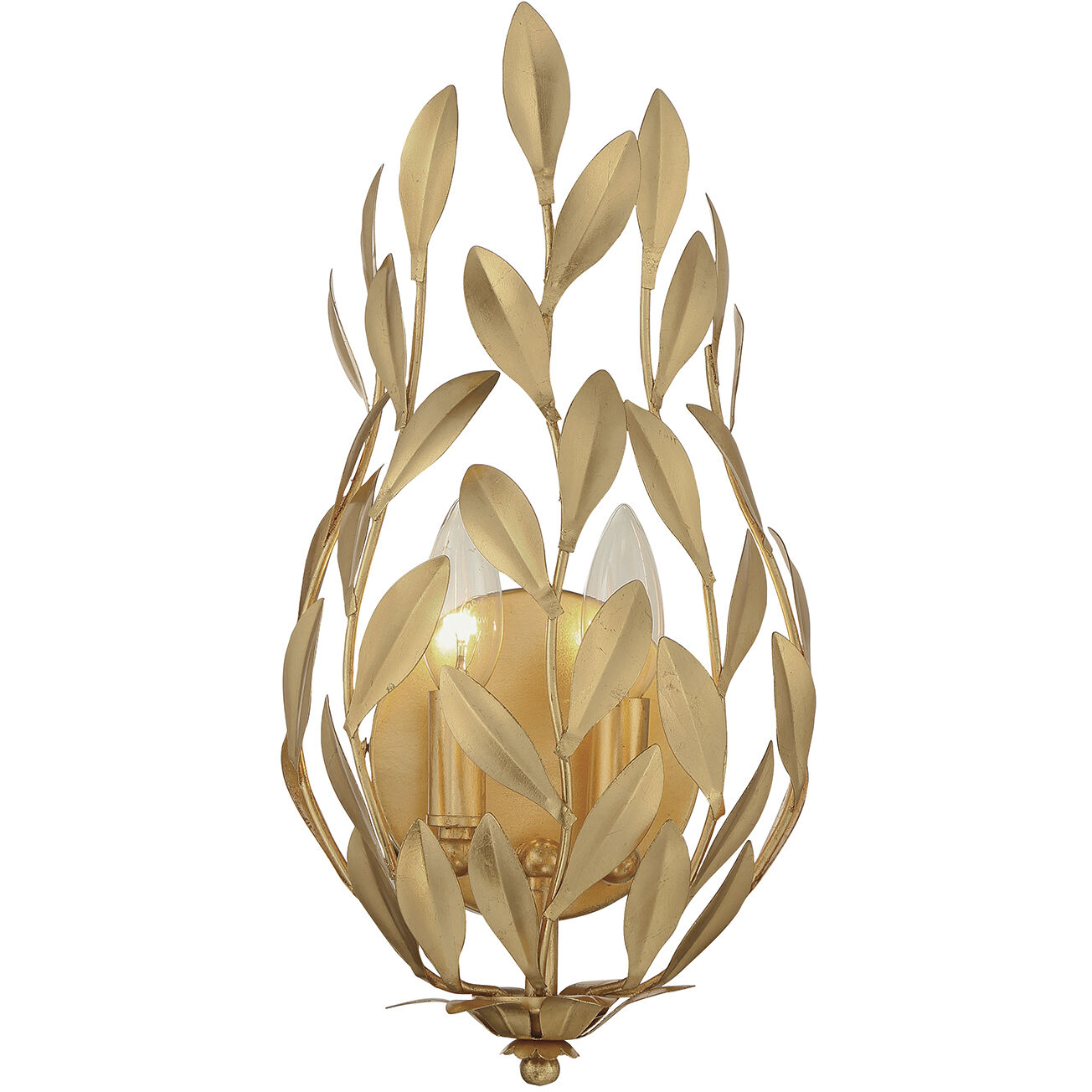 Broche 2 Light 8.25 inch Wall Sconce