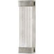 Crystal Bakehouse Wall Sconce Wall Light in Silver Leaf, Crystal Shard Studio Glass, Indoor Only