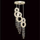 Capri 6 Light 18 inch Gold Pendant Ceiling Light