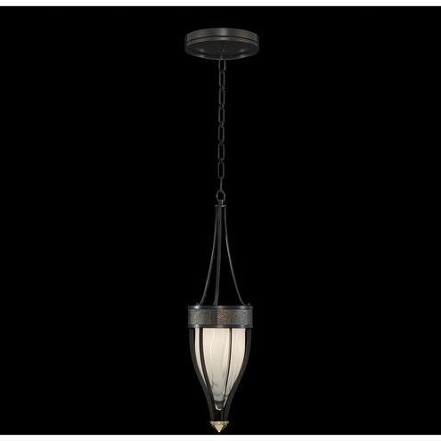 Mirage 1 Light 7.5 inch Black Pendant Ceiling Light