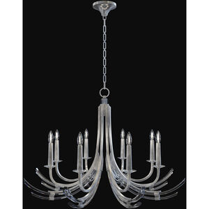 Trevi 8 Light 39.5 inch Silver Chandelier Ceiling Light