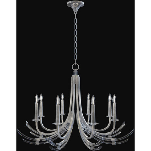 Trevi 8 Light 39.5 inch Silver Chandelier Ceiling Light
