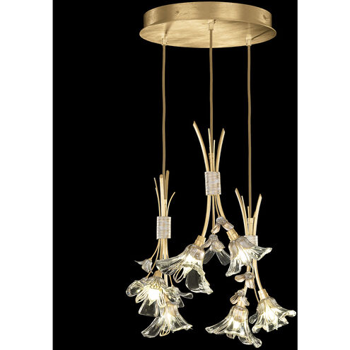 Azu LED 22 inch Gold Pendant Ceiling Light
