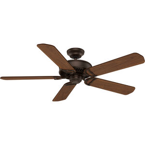 Panama 54 inch Brushed Cocoa with Walnut, Burnt Walnut Blades Ceiling Fan