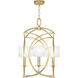 Cienfuegos 4 Light 21.5 inch Gold Chandelier Ceiling Light