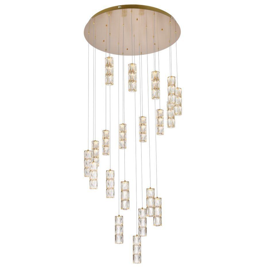 Polaris 20 Light 38.00 inch Chandelier