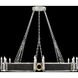 Mirage 12 Light 49.75 inch Silver Chandelier Ceiling Light