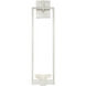 Delphi Wall Sconce Wall Light in Silver