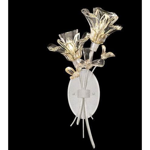 Azu Sconce Wall Light in Silver