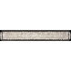 Arctic Halo 1 Light 32 inch Black Bath Vanity Light Wall Light