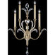 Beveled Arcs 4 Light 26 inch Silver Sconce Wall Light