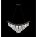Arpeggio 8 Light 44.75 inch Black Pendant Ceiling Light