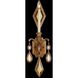 Encased Gems 1 Light 9 inch Gold Sconce Wall Light in Multi-Colored Crystal