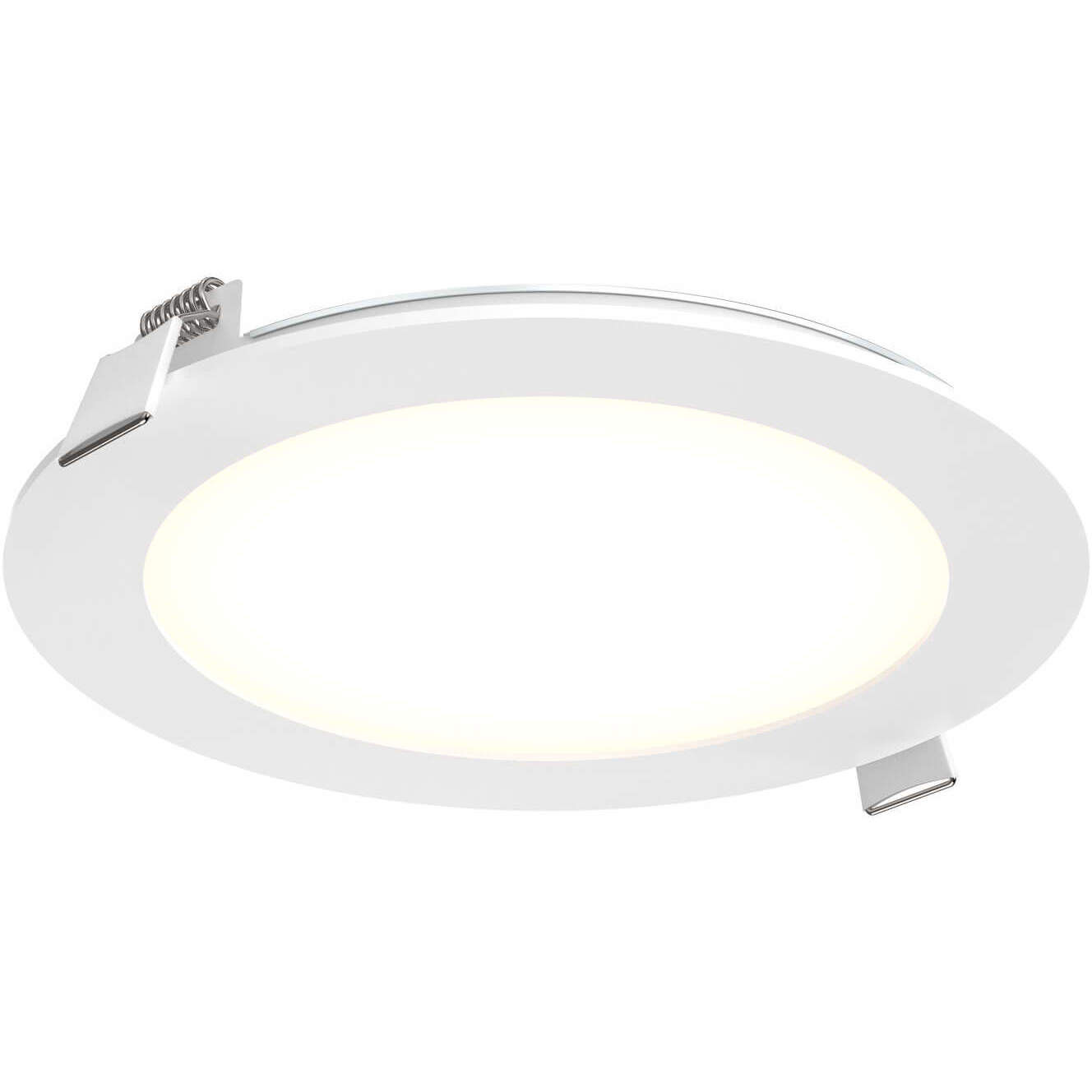 Excel White Recessed Slim Panel