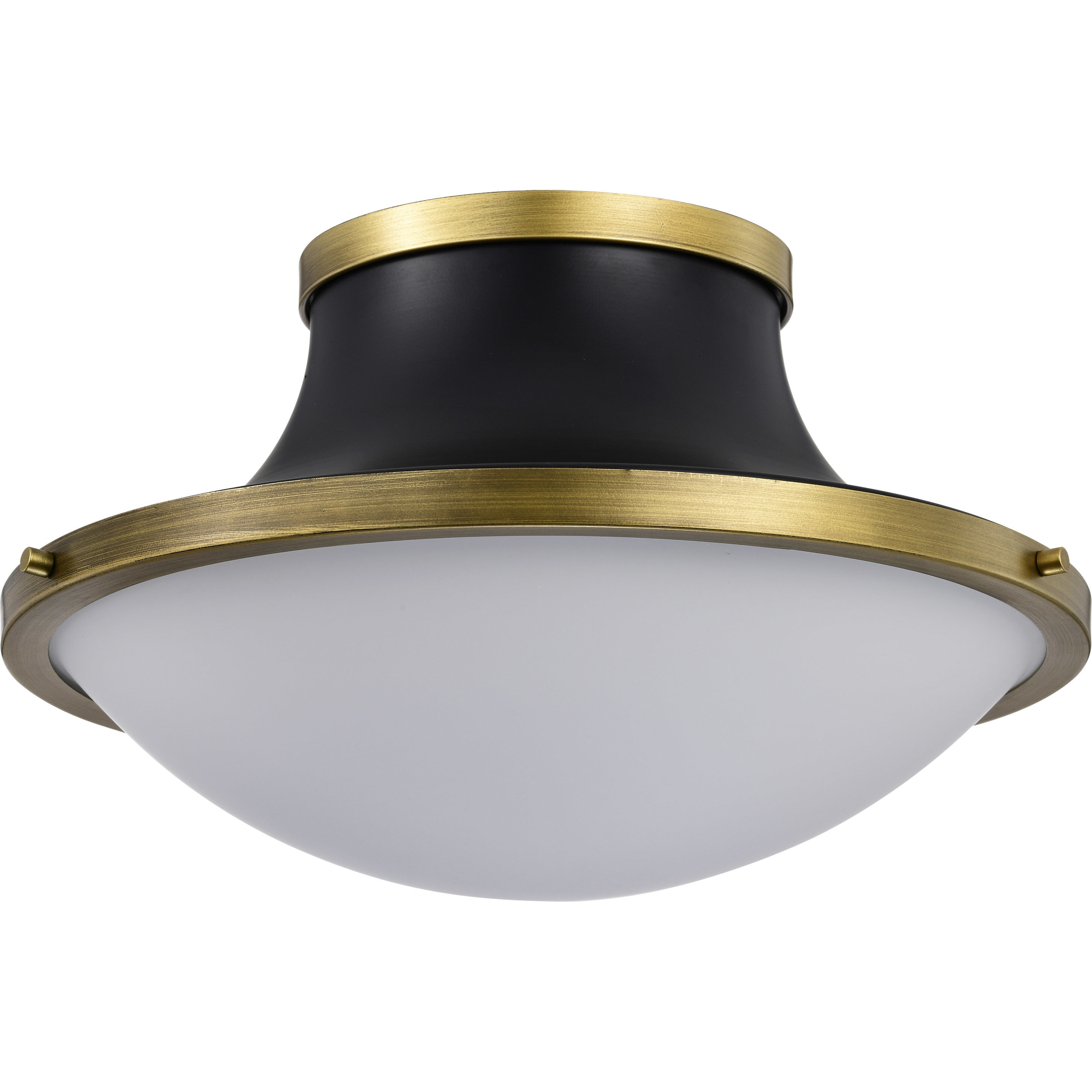 Lafayette 1 Light 18 inch Matte Black Flush Mount Ceiling Light