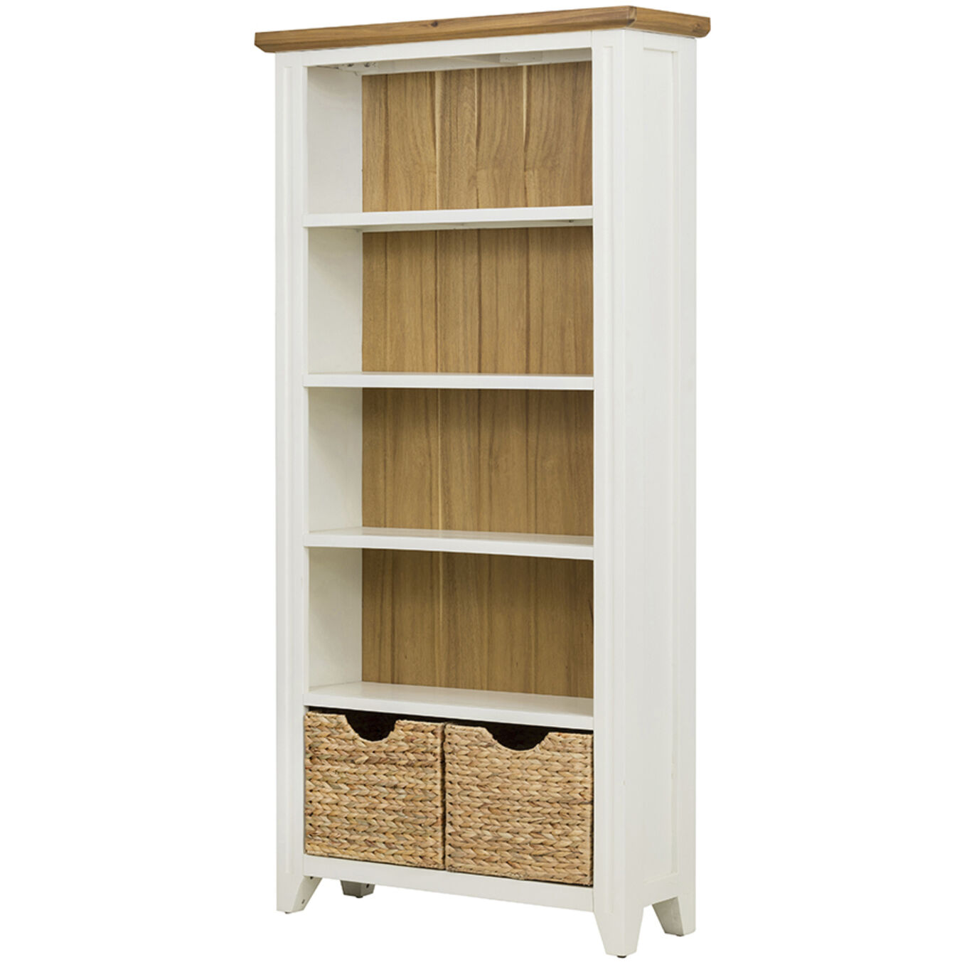 Anita White and Brown Book Shelf