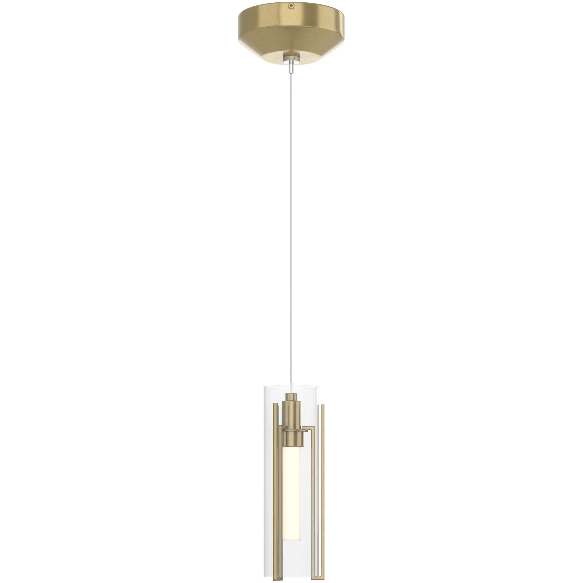 Exos Glass 1 Light 3.46 inch Mini Pendant
