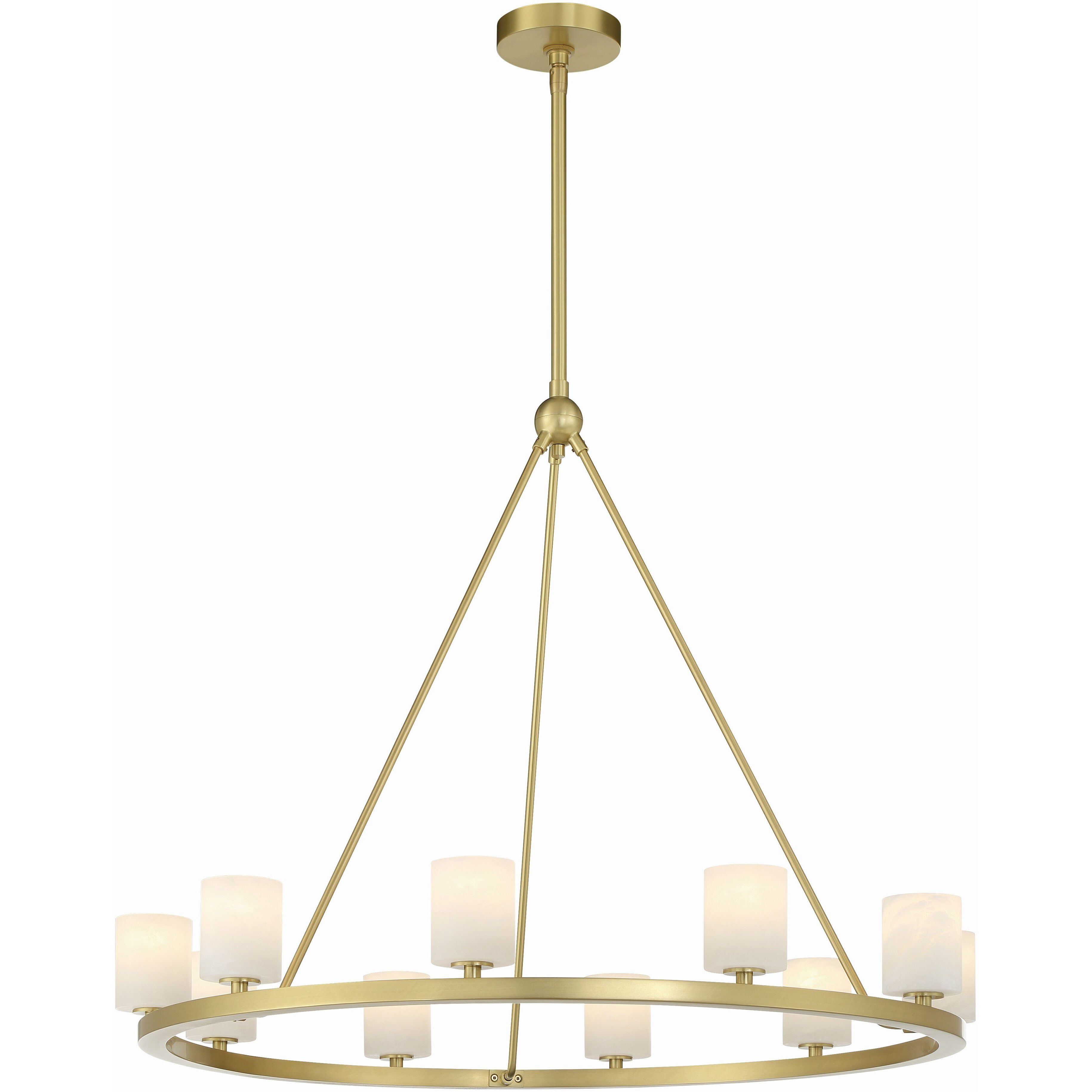 Aragon 10 Light 34.75 inch Chandelier