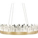 Lior LED 31 inch Gold Pendant Ceiling Light