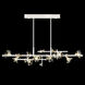 Azu LED 65 inch White Linear Pendant Ceiling Light