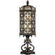 Costa del Sol 3 Light 33 inch Wrought Iron Outdoor Pier Mount 
