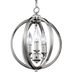 Sean Lavin Corinne 3 Light 11.25 inch Polished Nickel Pendant Ceiling Light