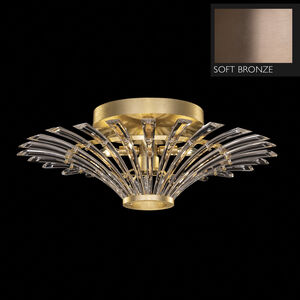 Trevi 4 Light 27.25 inch Bronze Flush Mount Ceiling Light