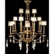 Monte Carlo 15 Light 58 inch Gold Chandelier Ceiling Light in Crystal 