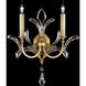 Beveled Arcs 2 Light 18 inch Gold Sconce Wall Light