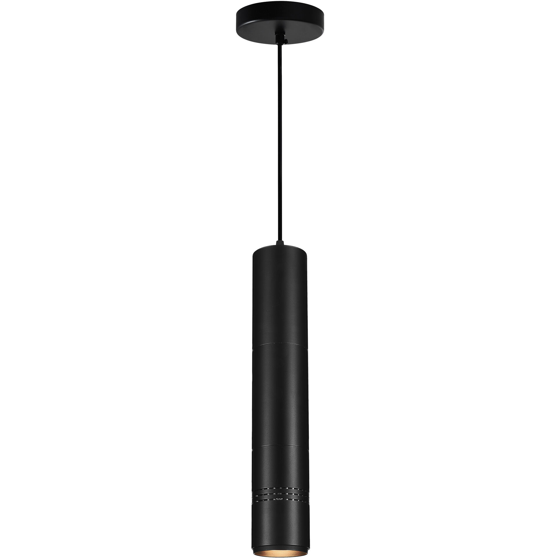 Stowe LED 3 inch Black Down Mini Pendant Ceiling Light