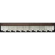 Lior 20 Light 47 inch Bronze Bath Bar Wall Light