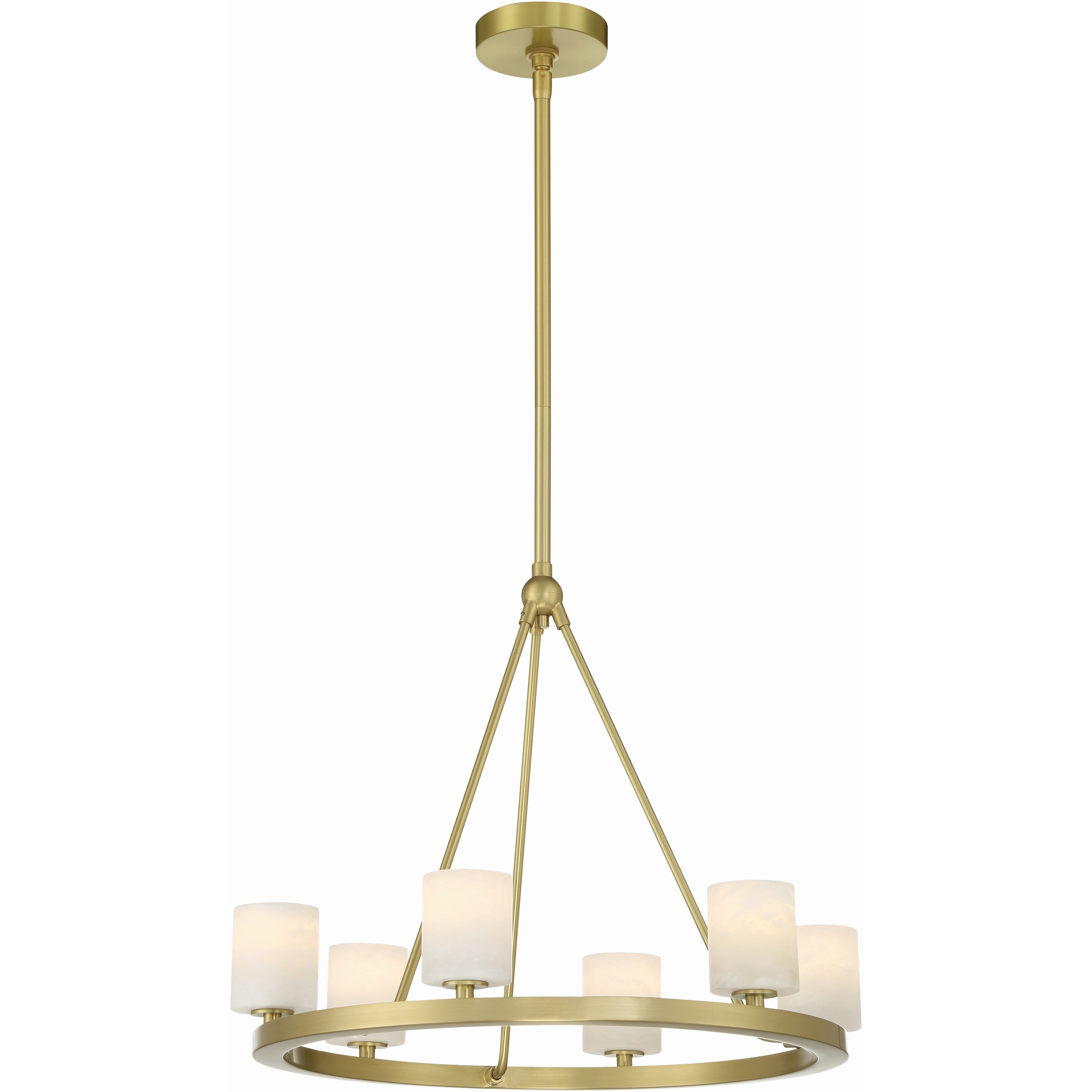 Aragon 6 Light 22.75 inch Chandelier