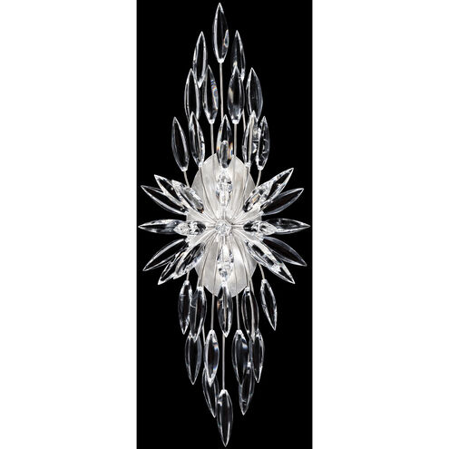 Lily Buds 2 Light 13 inch Silver Sconce Wall Light