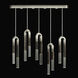 Antonia LED 51.5 inch Silver Pendant Ceiling Light