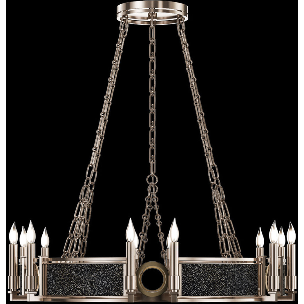 Mirage 12 Light 35.75 inch Gold Chandelier Ceiling Light