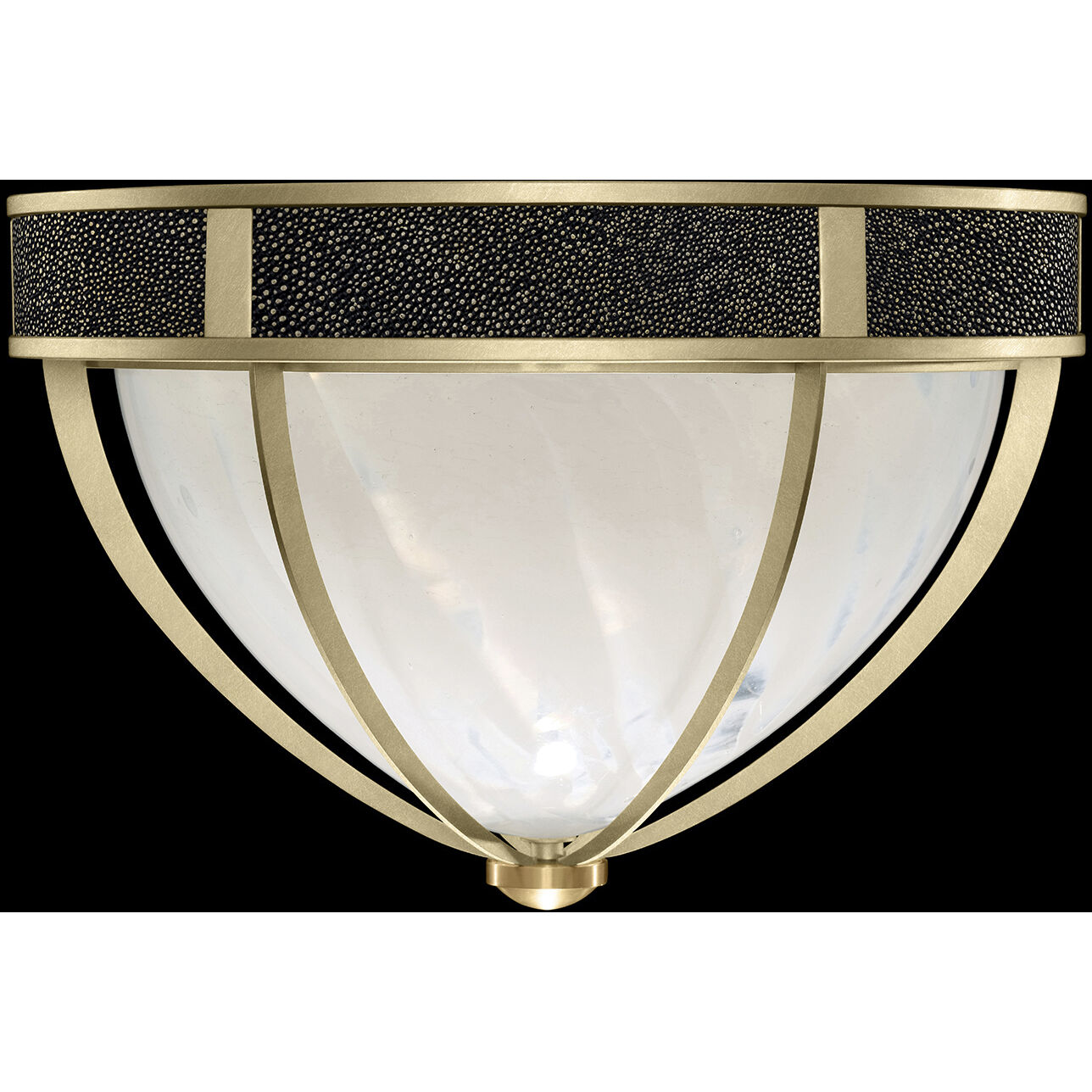 Mirage 3 Light 18.75 inch Gold Flush Mount Ceiling Light