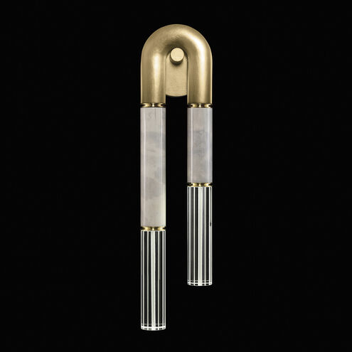 Antonia LED 7 inch Gold ADA Wall Sconce Wall Light