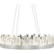 Lior LED 31 inch Silver Pendant Ceiling Light