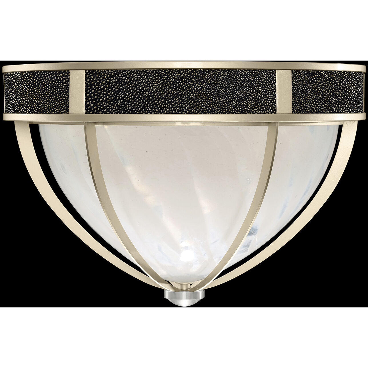 Mirage 3 Light 18.75 inch Gold Flush Mount Ceiling Light