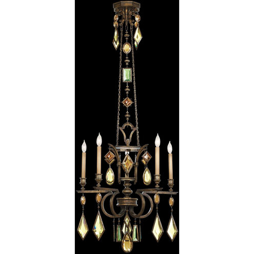 Encased Gems 5 Light 27.00 inch Chandelier