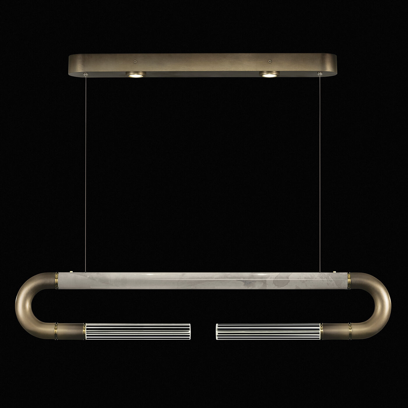 Antonia LED 52 inch Bronze Pendant Ceiling Light