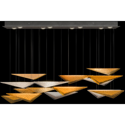 Volo 8 Light 58 inch Silver Pendant Ceiling Light
