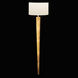 Portobello Road 1 Light 8 inch Gold ADA Sconce Wall Light in Laminated Fabric 