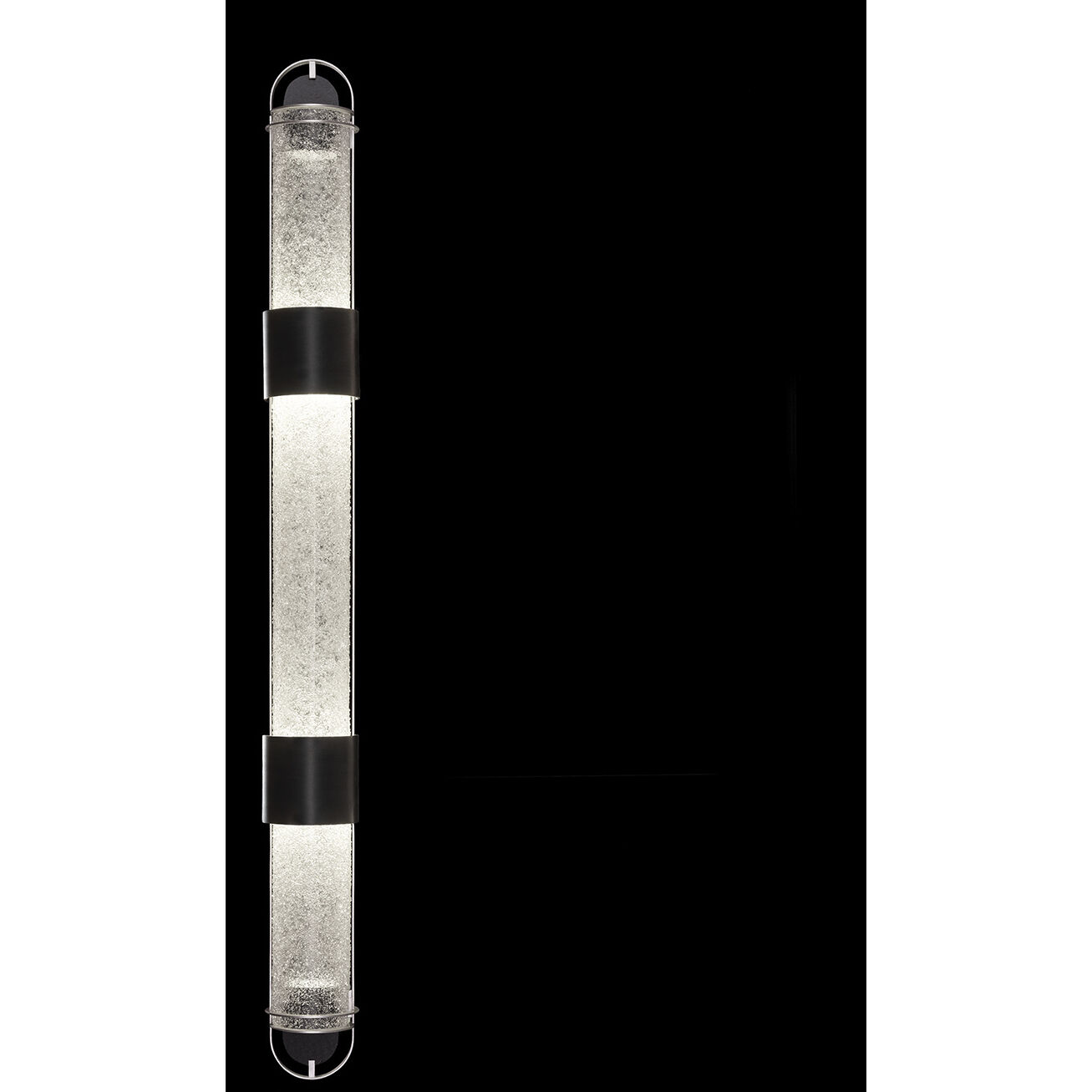 Bond LED 5.5 inch Black and Silver Sconce Wall Light