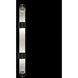 Bond LED 5.5 inch Black and Silver Sconce Wall Light