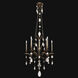Encased Gems 8 Light 31 inch Bronze Chandelier Ceiling Light in Clear Crystal