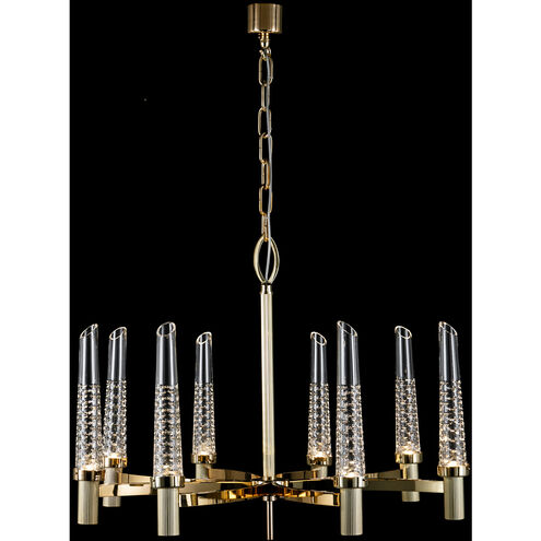 Mariner Luxury LED 30.71 inch Polished Brass Chandelier Ceiling Light
