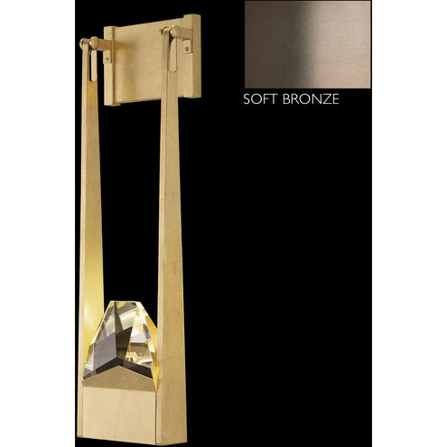 Strata 2 Light 8 inch Soft Bronze ADA Wall Sconce Wall Light